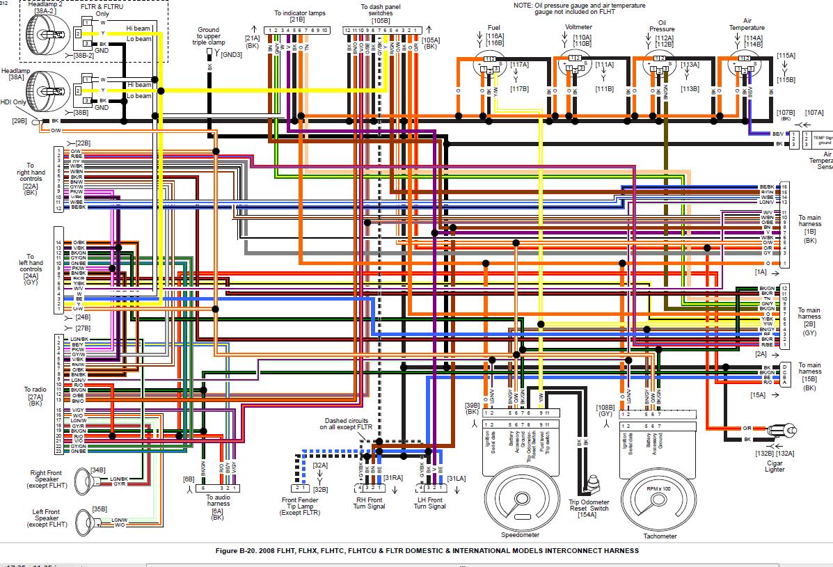 07 harley davidson electra glide hand control wiring diagram