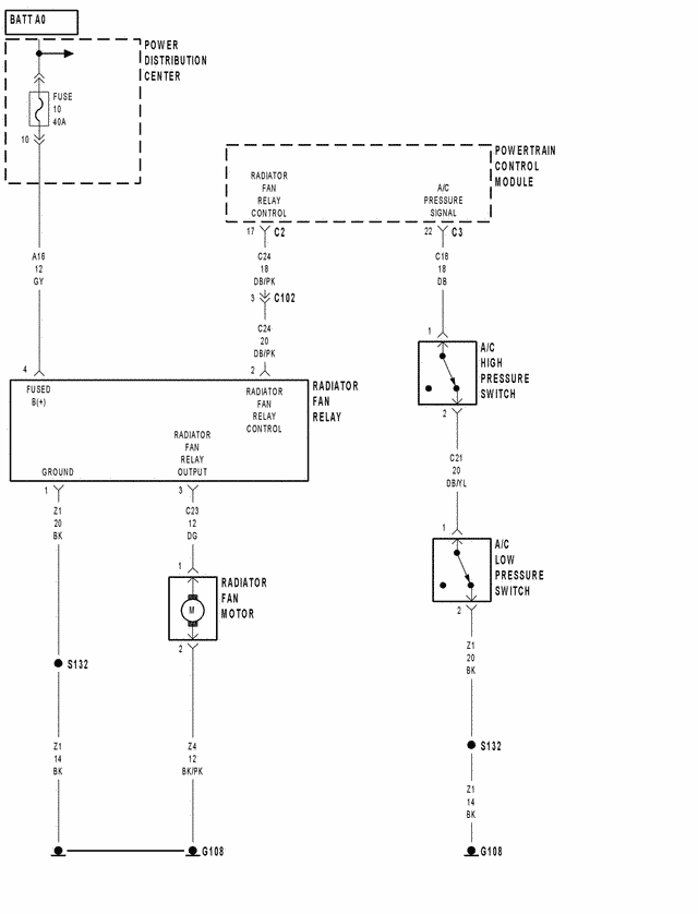 08 laredo wiring diagram cooling fan