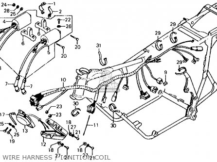 100cc honda dirt bike 1977 wiring diagram
