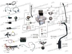 110cc mini chopper wiring diagram