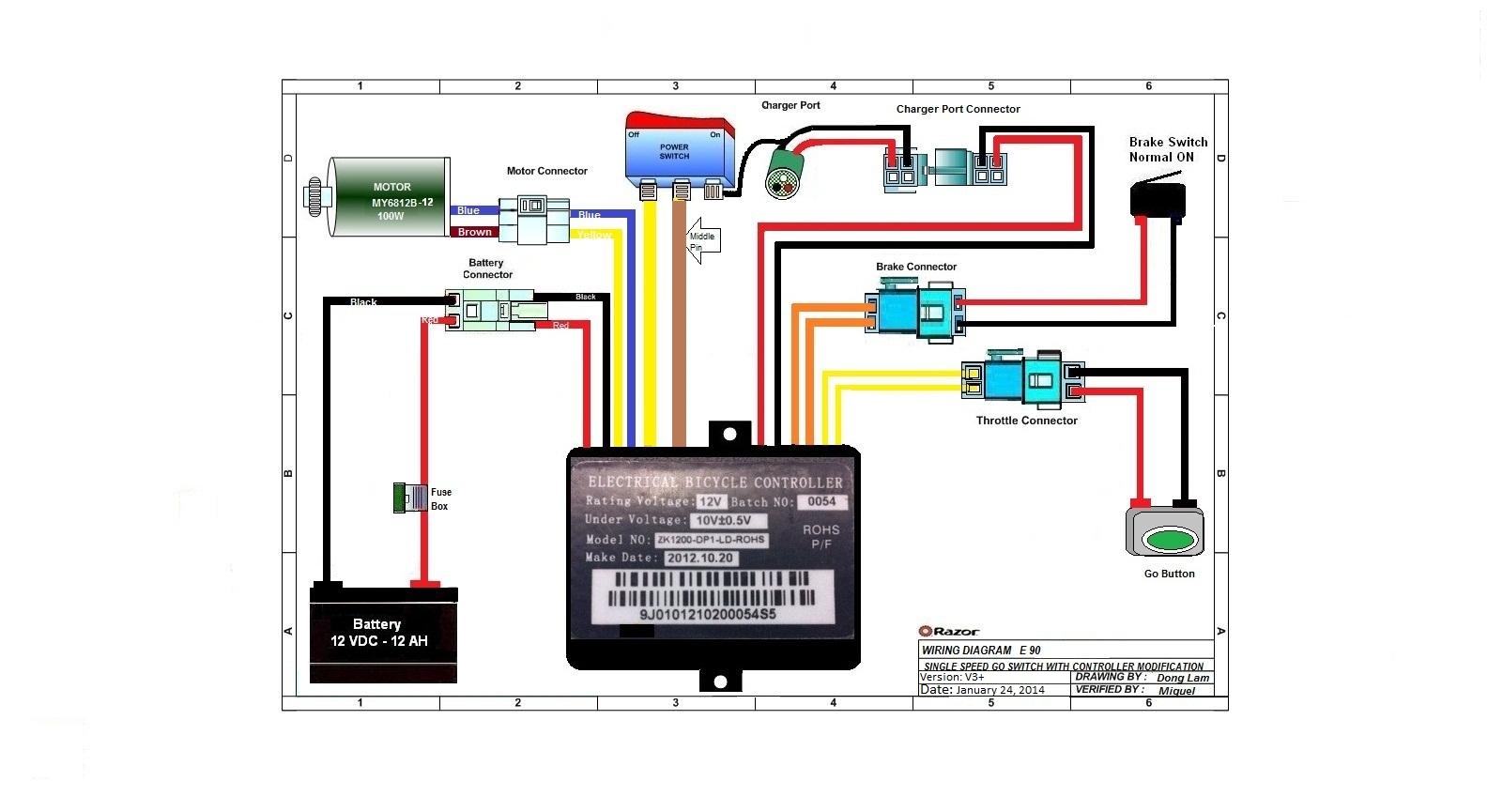 110cc mini chopper wiring diagram