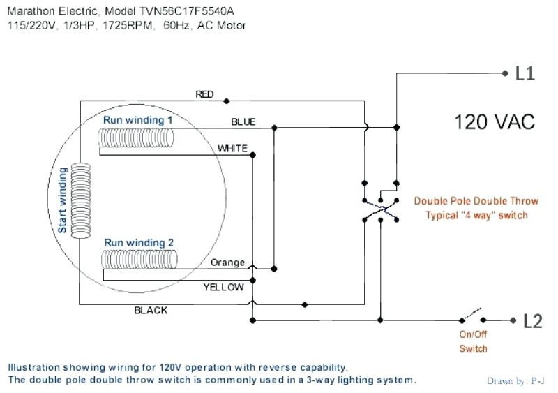 115 Volt Ac Single Phase Motor Armature And Fields Wiring ...