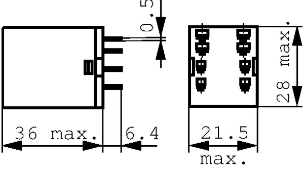 12 volt relays wiring diagram omron mks2pi