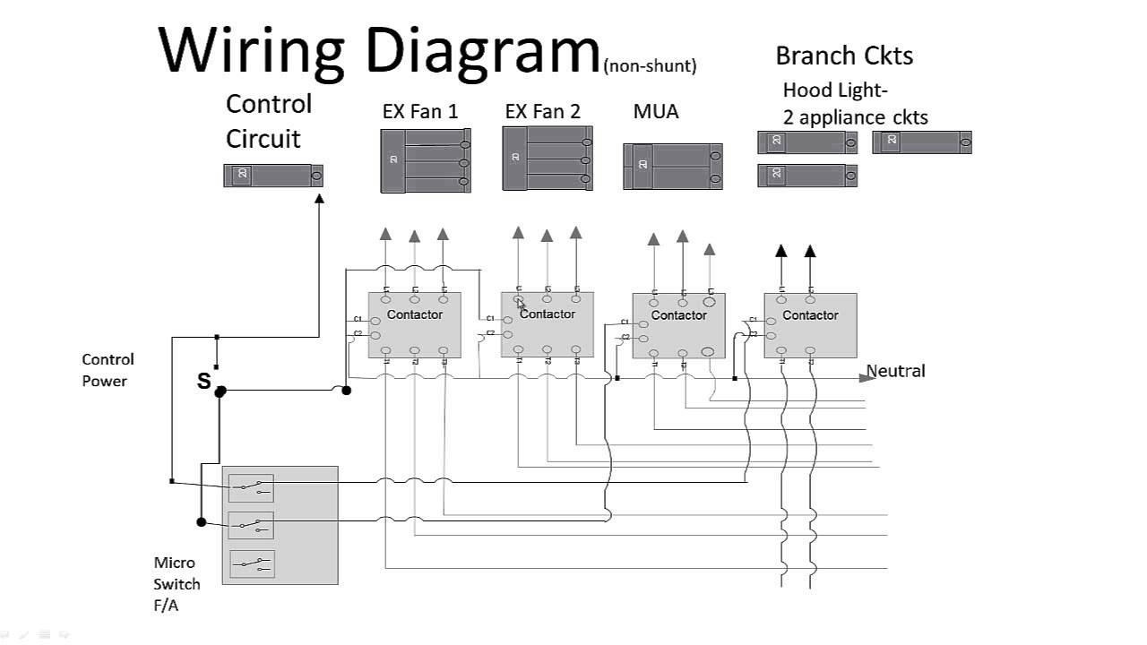 120v shunt trip breaker wiring diagram