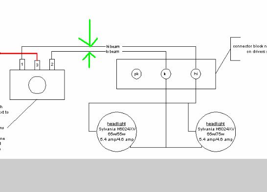 12v wagner halogen h6054 wiring diagram