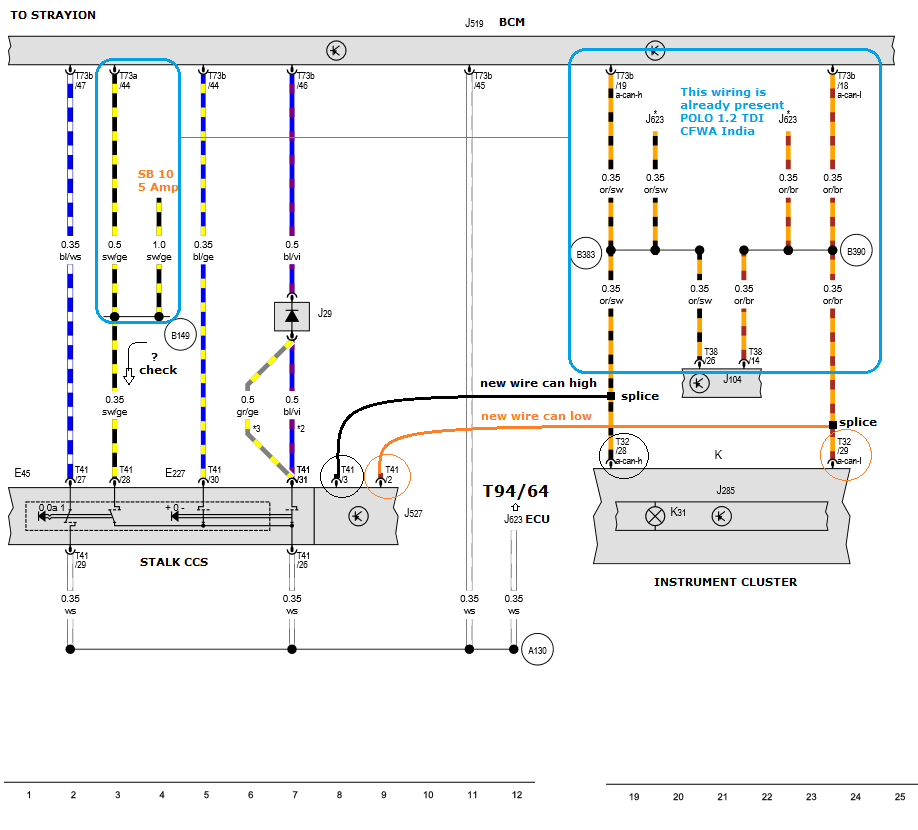 1.6 Vw Na Cluster Wiring Diagram