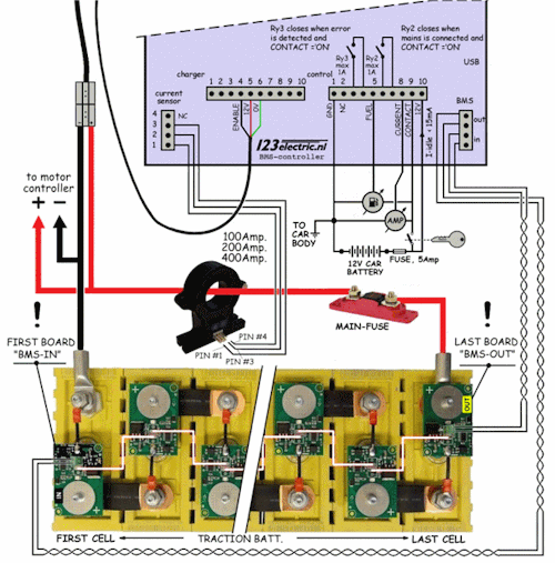 16s lifepo4 bms wiring diagram