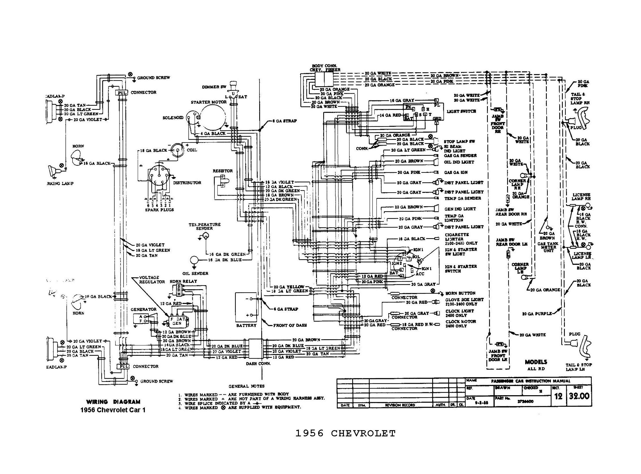1936 chevrolet standard wiring diagram