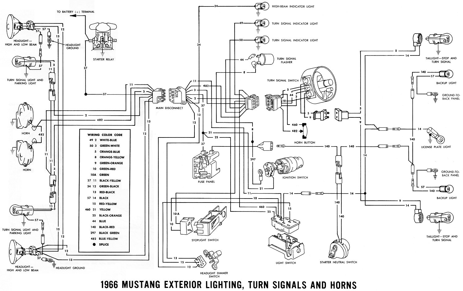 1955 ford turn signal wiring diagram with diodes