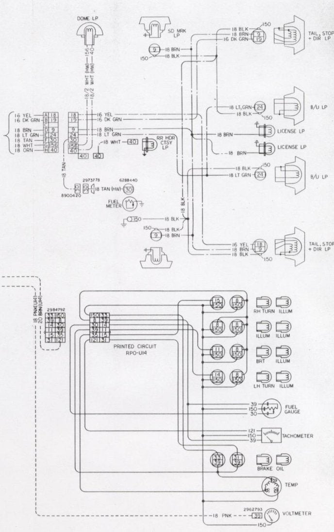 1957 rolls royce tail light wiring diagram