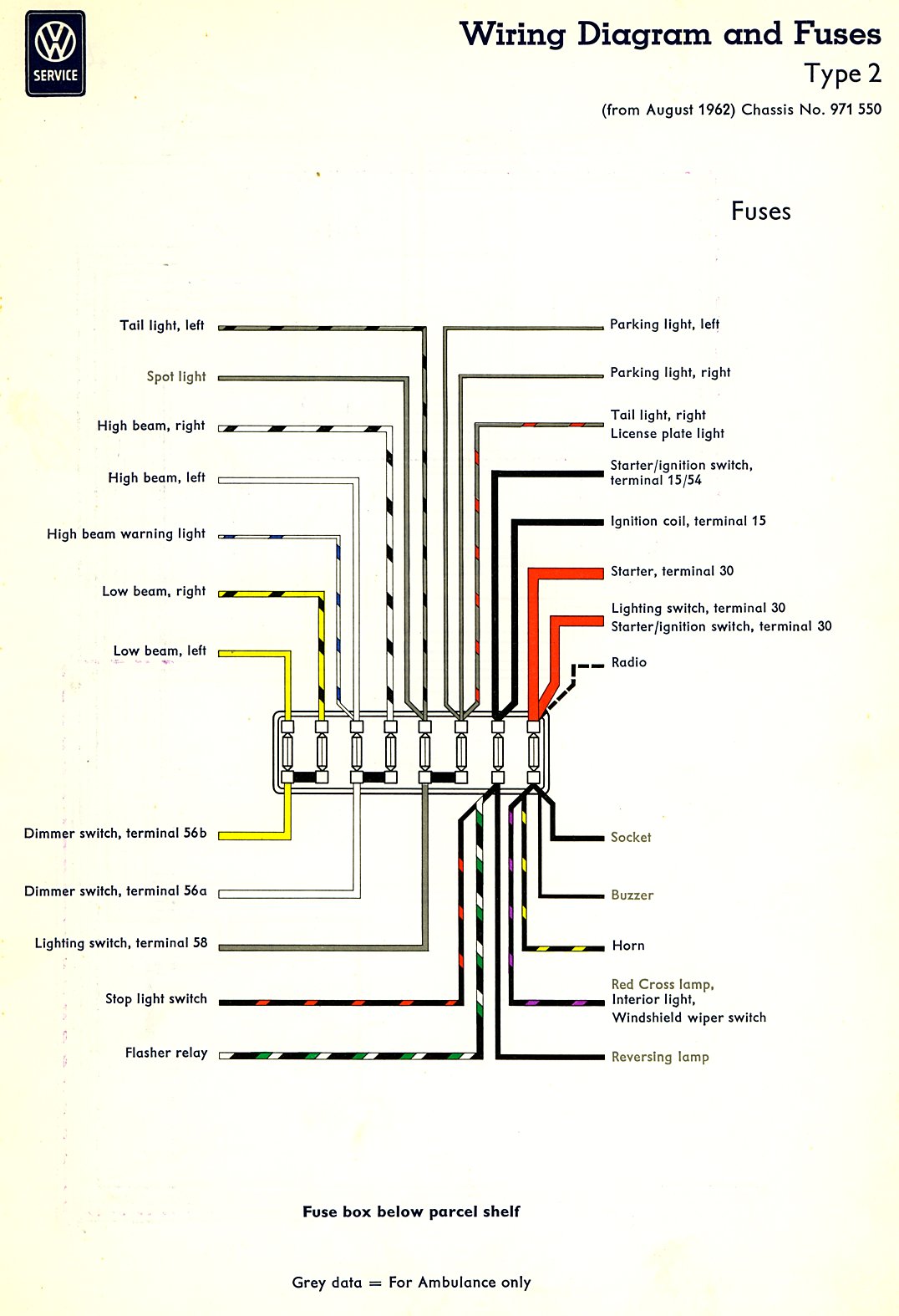 1957 rolls royce tail light wiring diagram