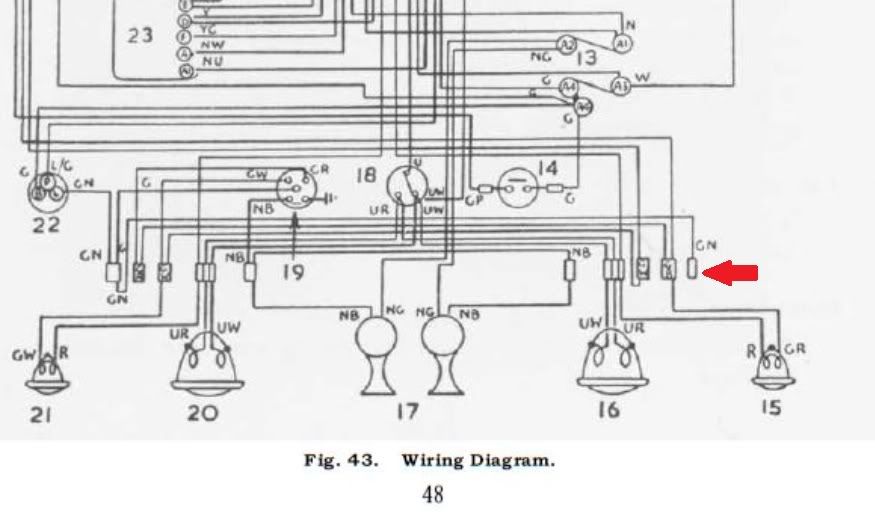 1958 triumph tr3 wiring diagram