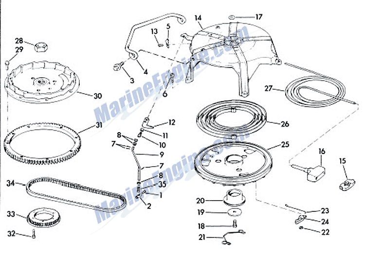 1959 evinrude starflite ii 75 hp outboard wiring diagram