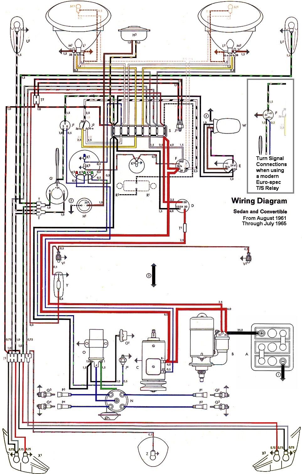 1963 vw 1600 alternator wiring diagram on dune buggy