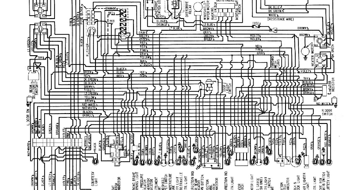 1964 chevy biscayne wiring diagram