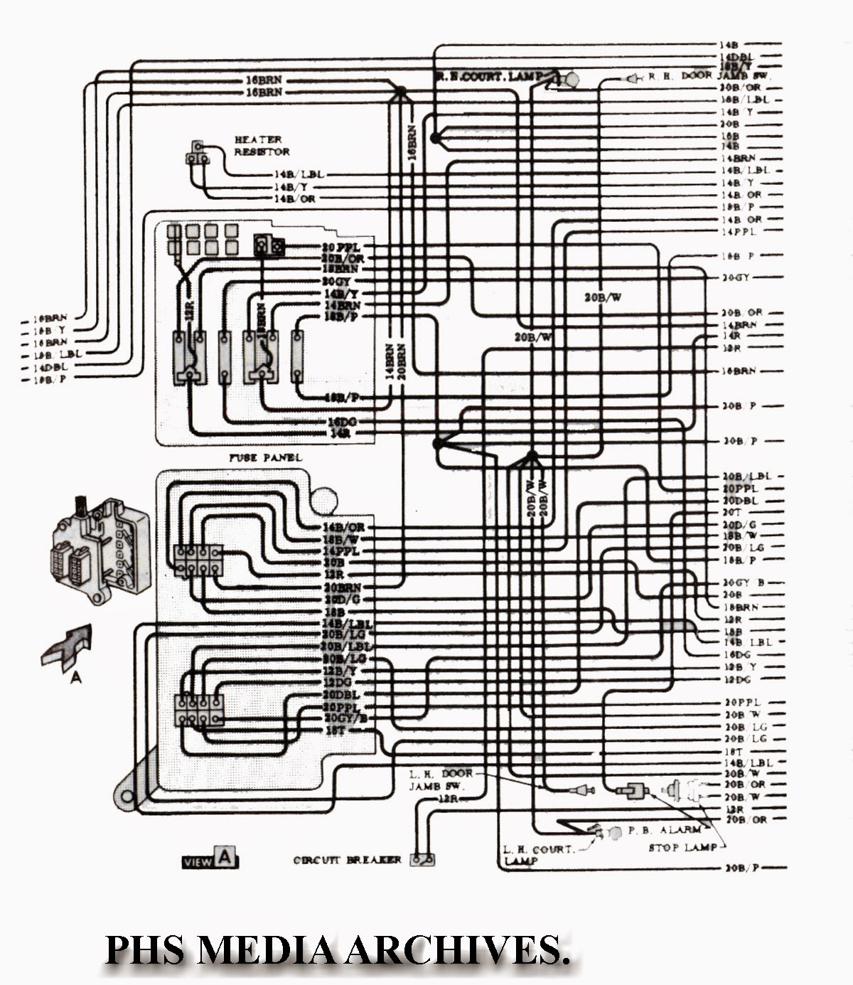1965 chevy c60 wiring diagram