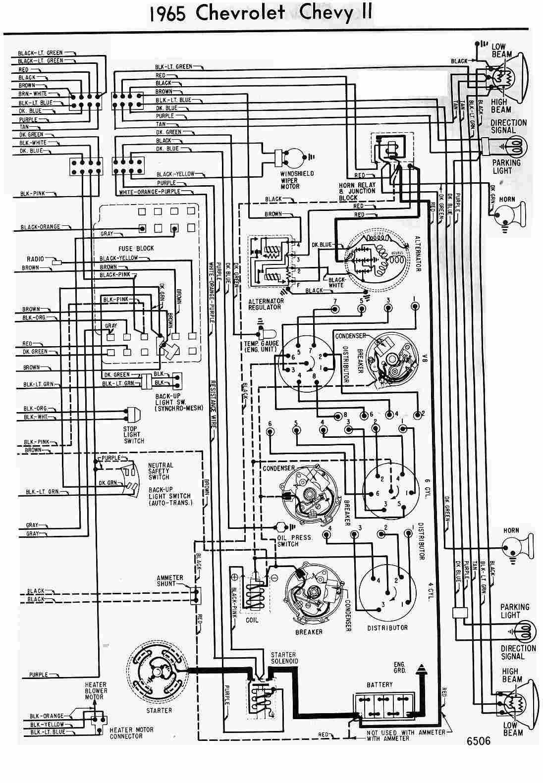 1965 corvair wiring diagram