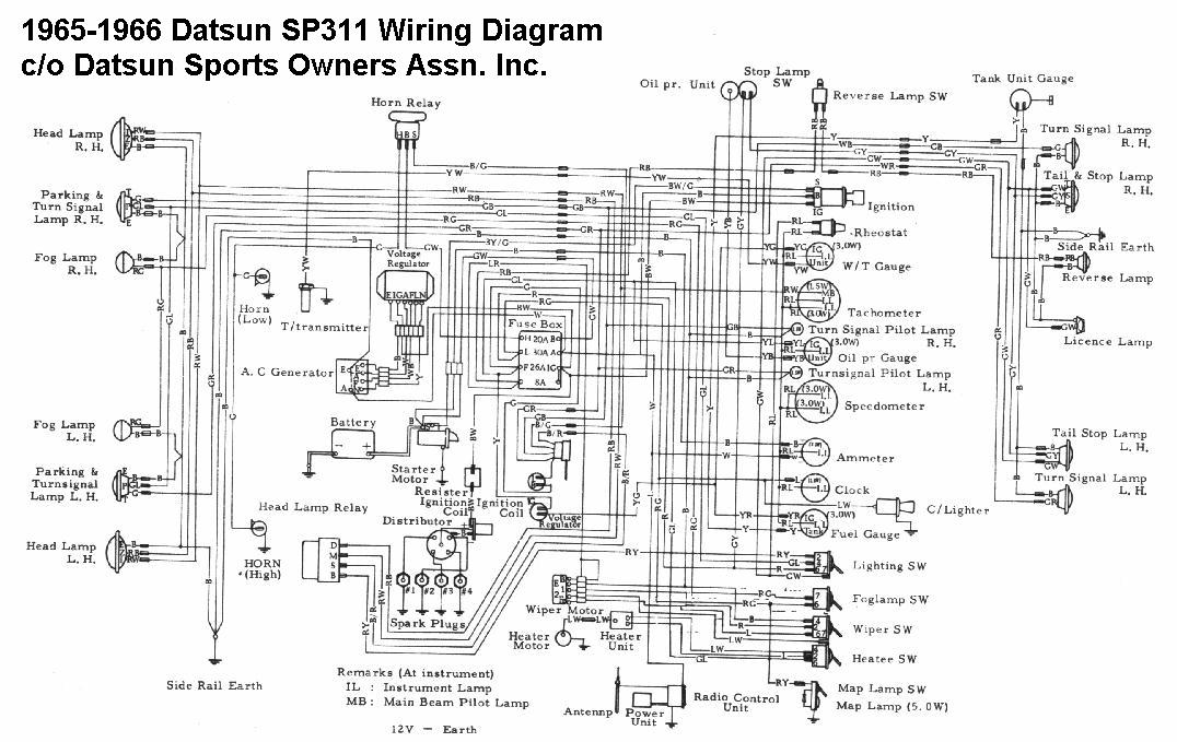 1966 datsun 1600 wiring diagram