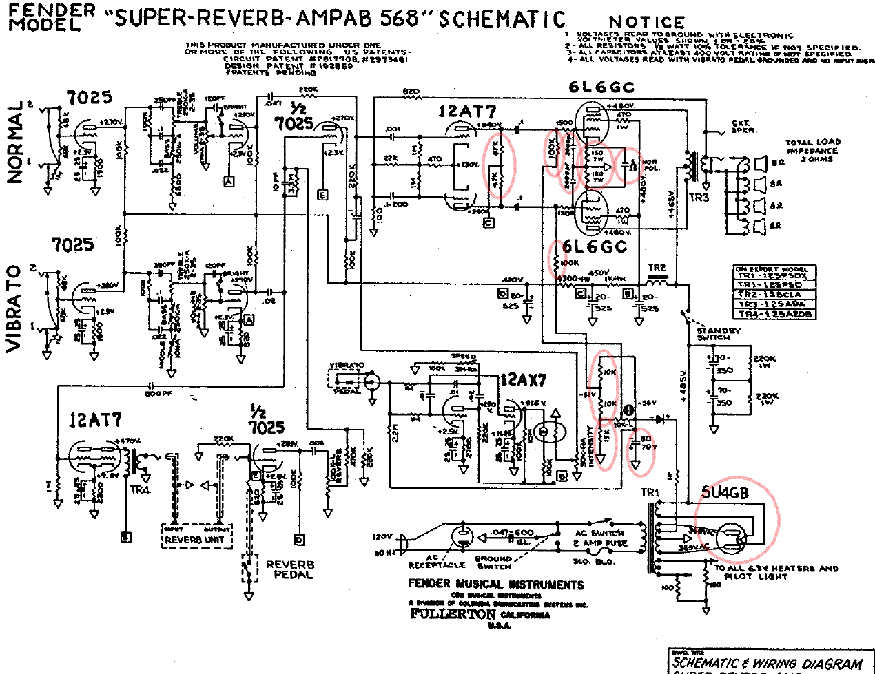 1966 fender princeton wiring diagram