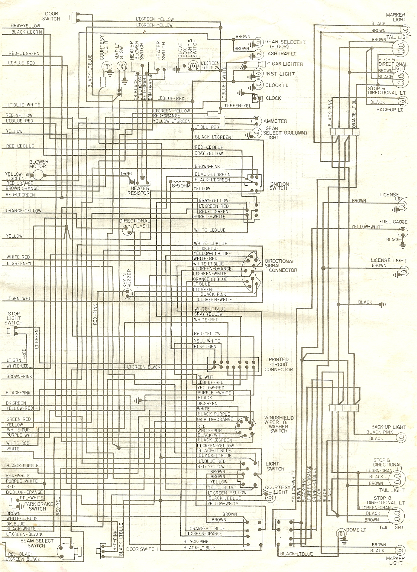 1968 ford torino wiring diagram