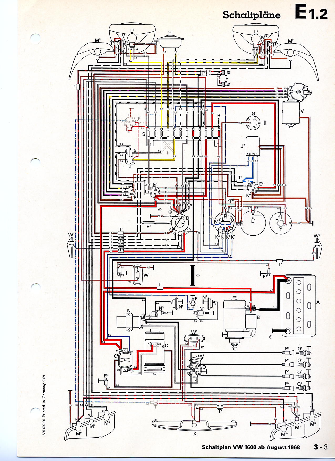 1968 Vw Beetle Wiring Diagram from schematron.org