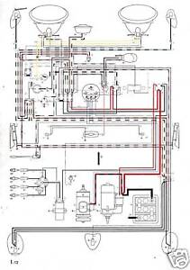 1968 vw bug wiring diagram