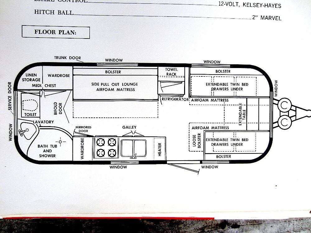 1969 airstream wiring diagram