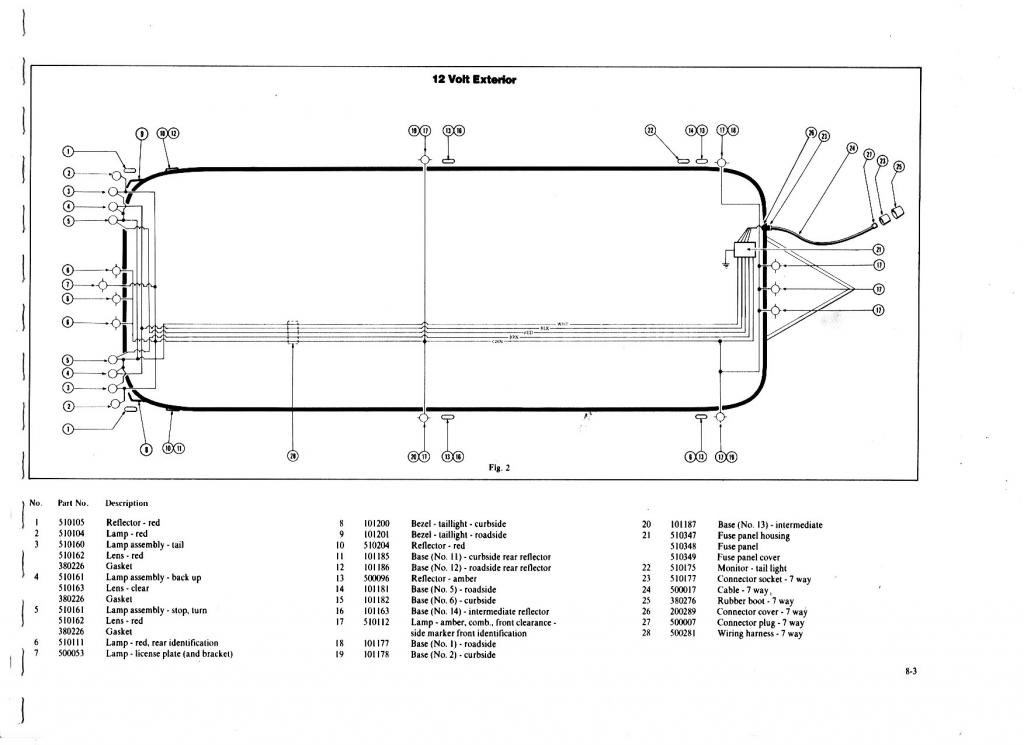 1969 airstream wiring diagram