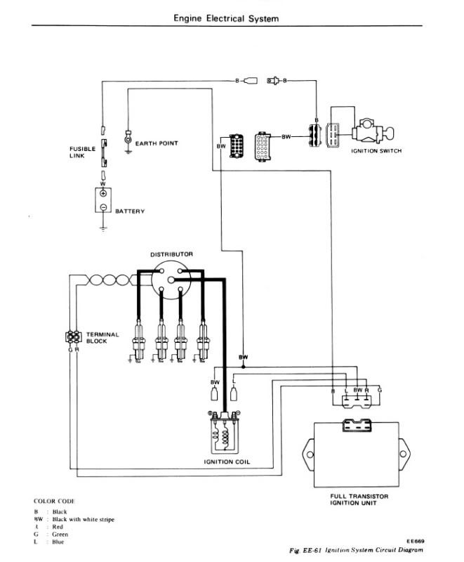 1969 datsun 521 wiring diagram