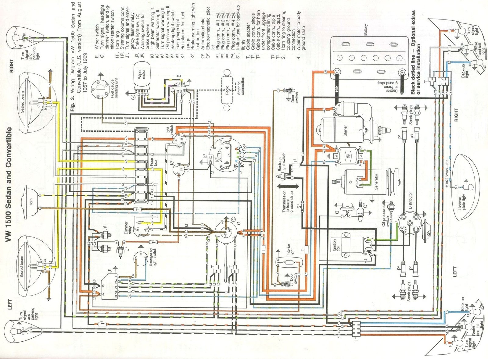 1969 karmann ghia wiring diagram
