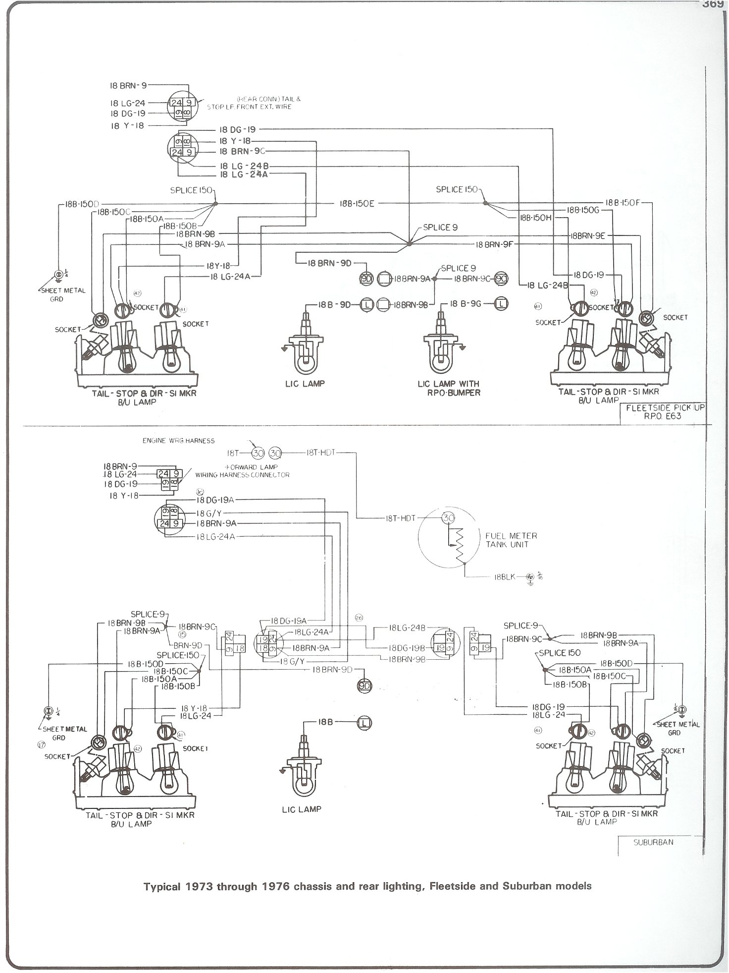 1970 chevy suburban-cluster wiring diagram