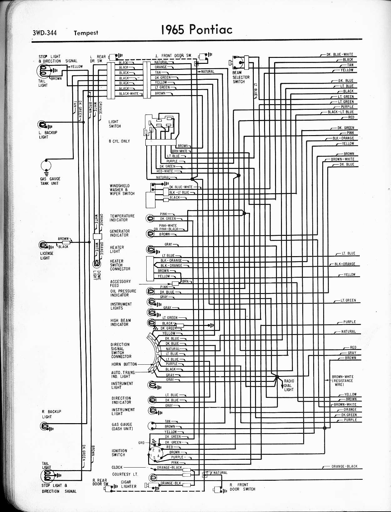 1971 Pontiac Lemans Heater  Ac Switch Wiring Diagram