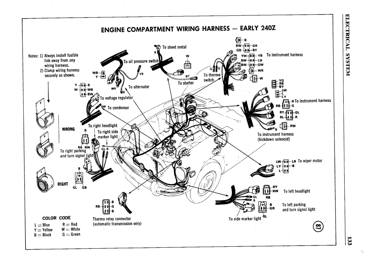 1972 datsun 240z wiring diagram