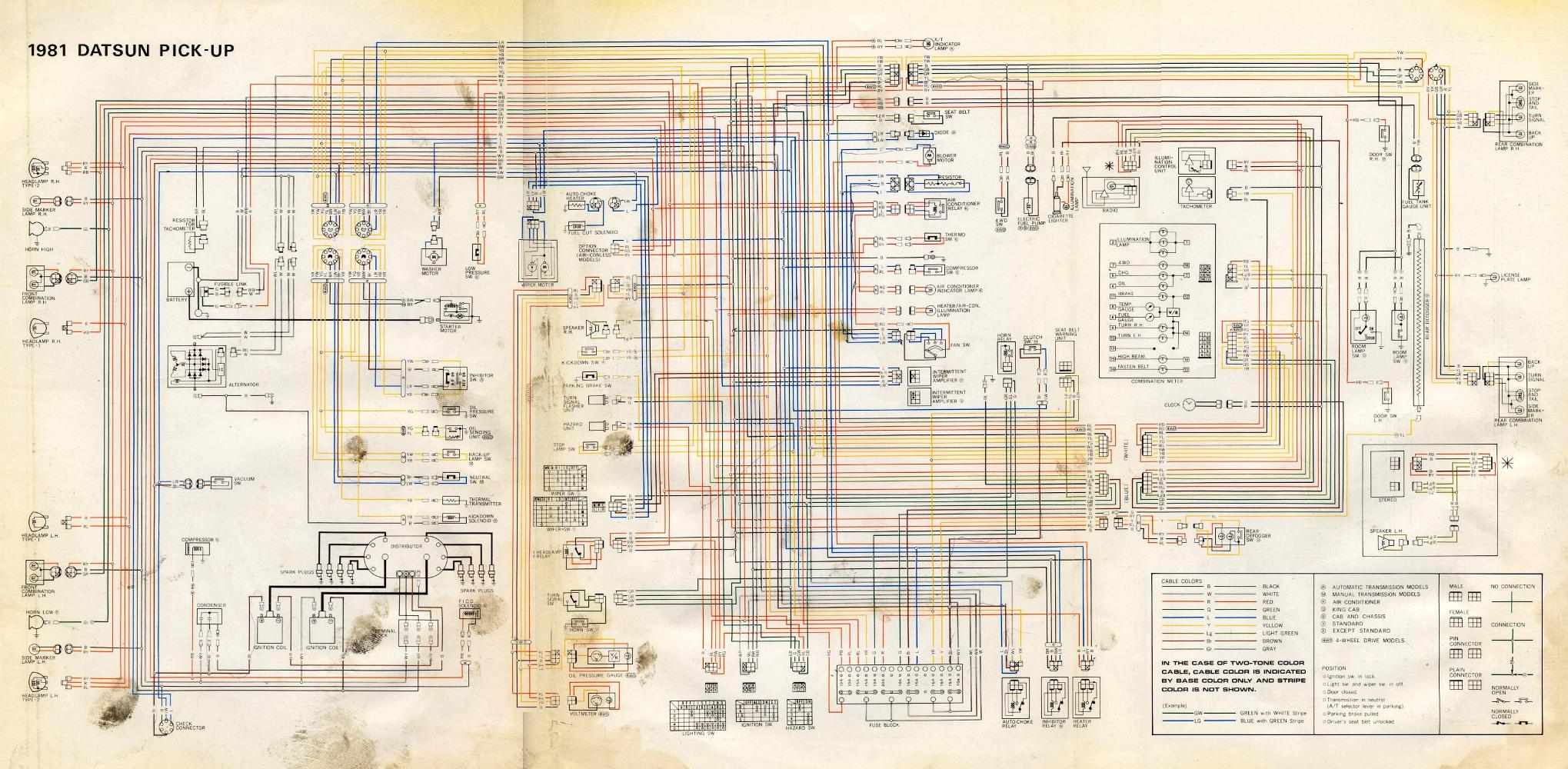 1972 datsun 510 wiring diagram