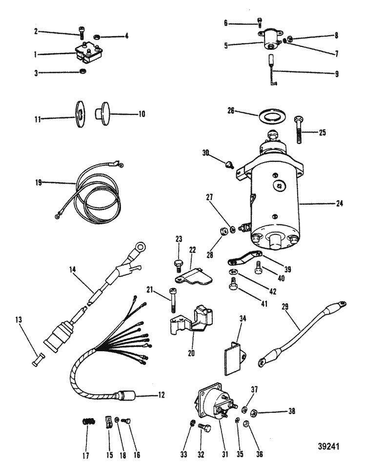 1973 mercury 20 hp thunderbolt ignition wiring diagram