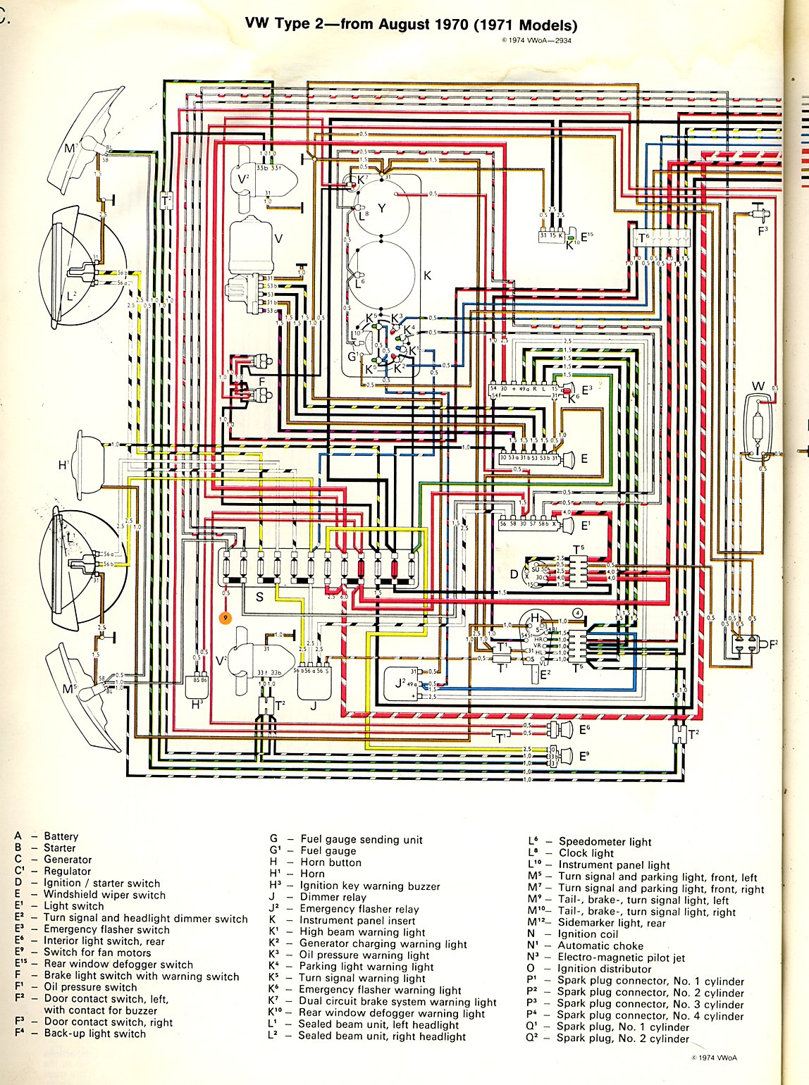 1973 p30 chassis head light switch wiring diagram