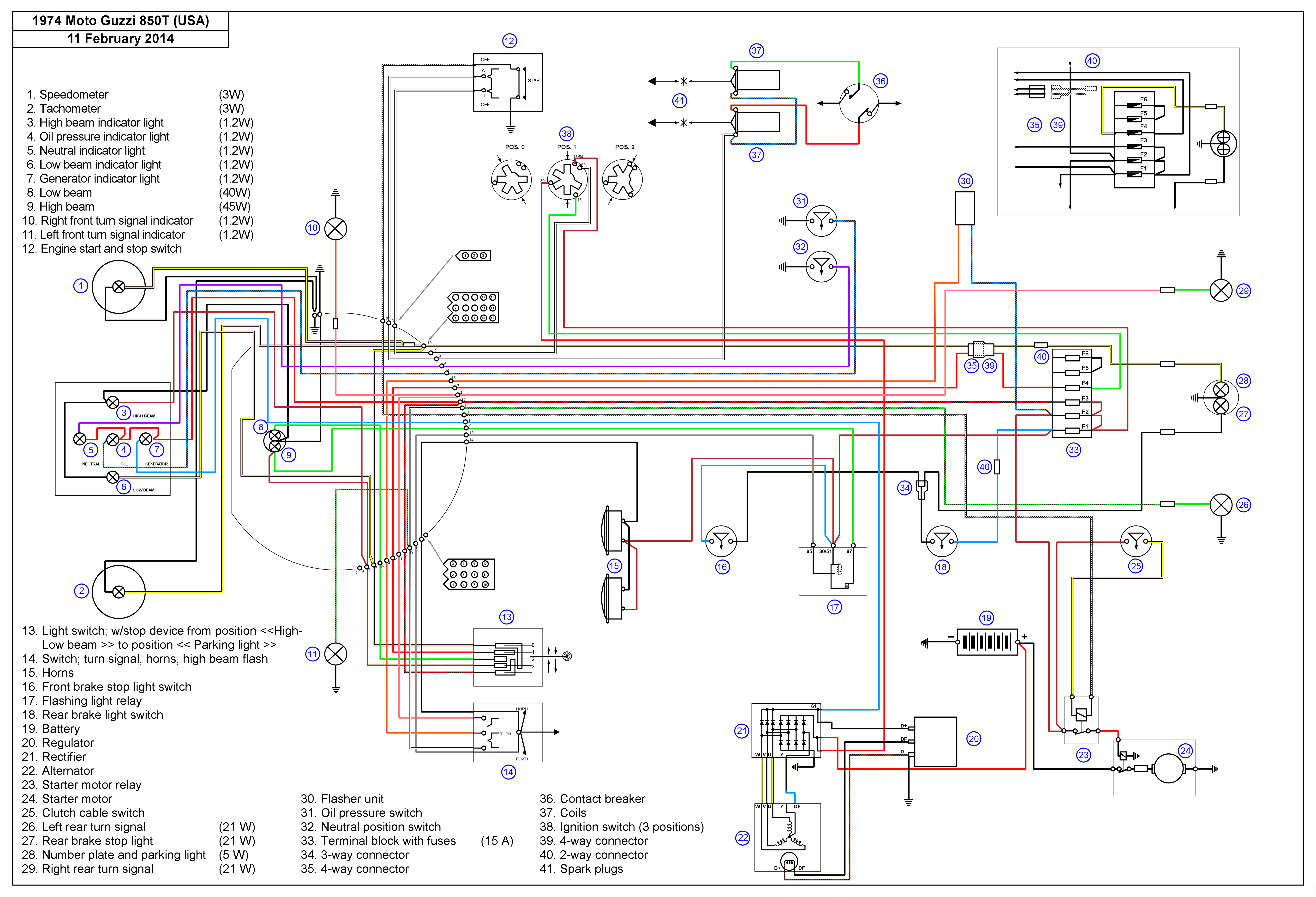 1974 roadrunner color schematic wiring diagram