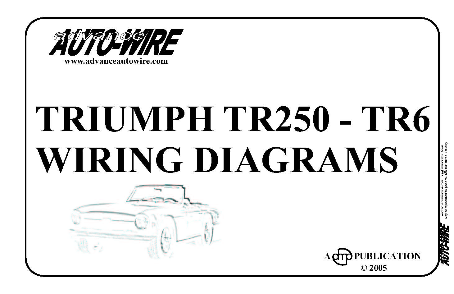 1974 triumph tr6 wiring diagram
