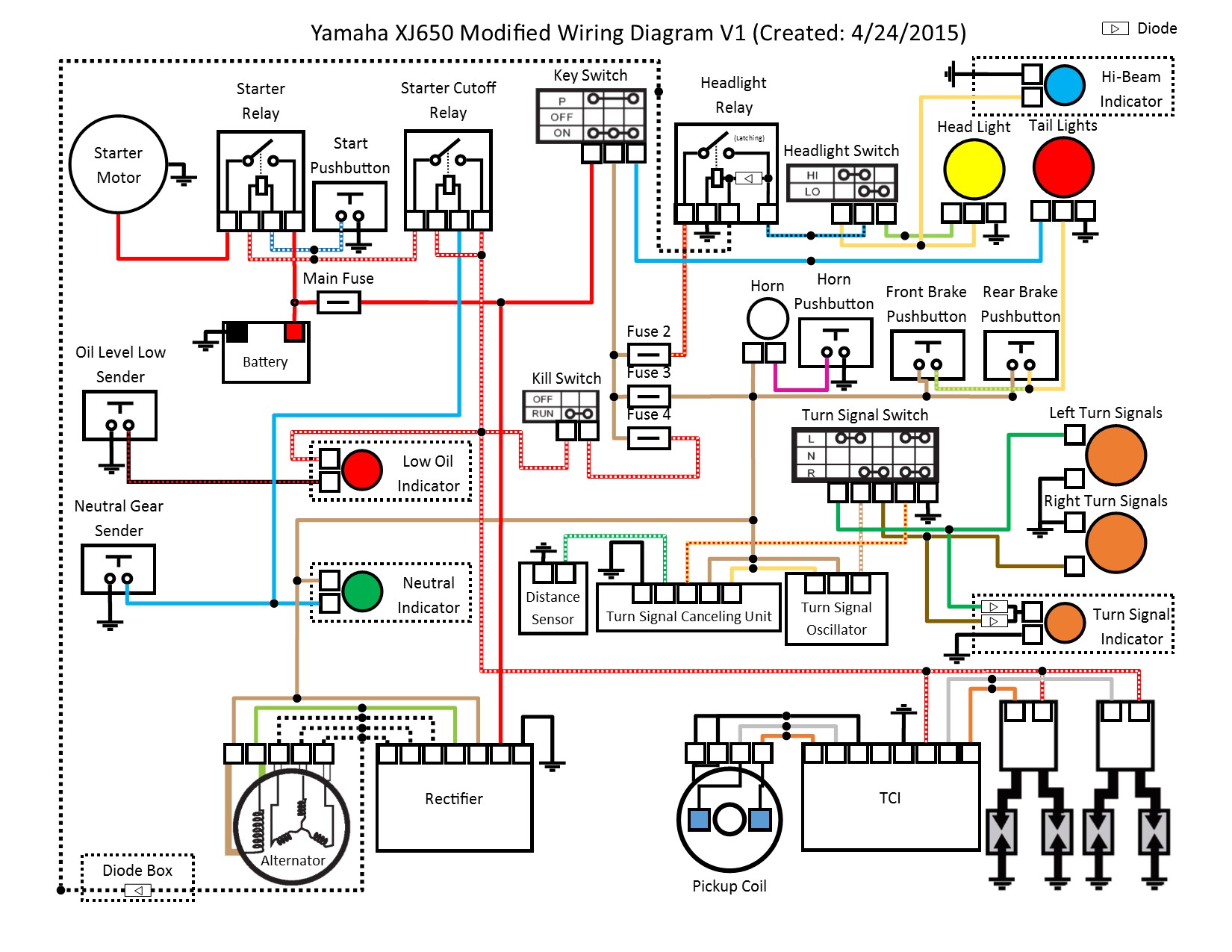 1974 yamaha dt175-a wiring diagram