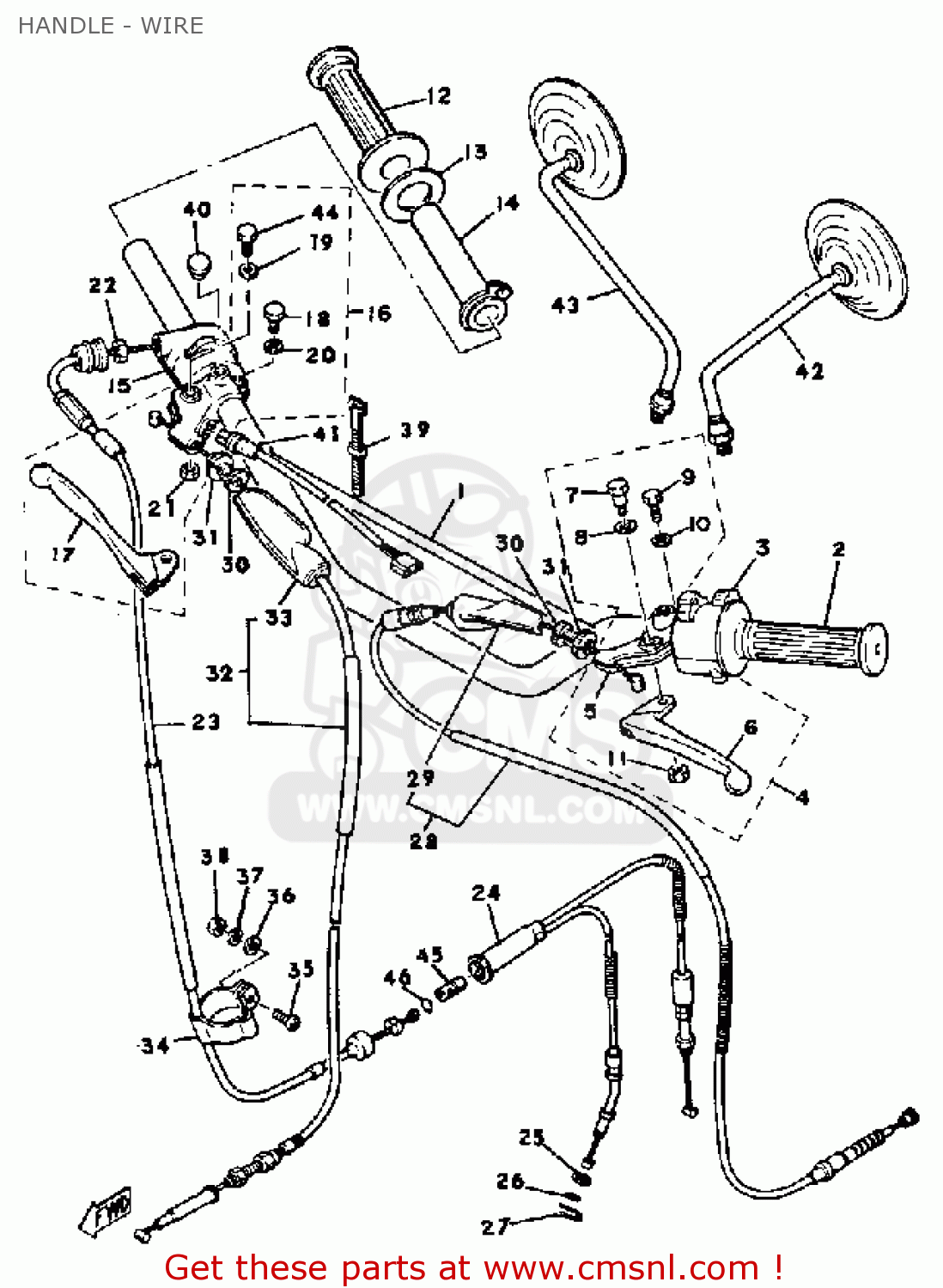 1976 yamaha dt175 wiring diagram