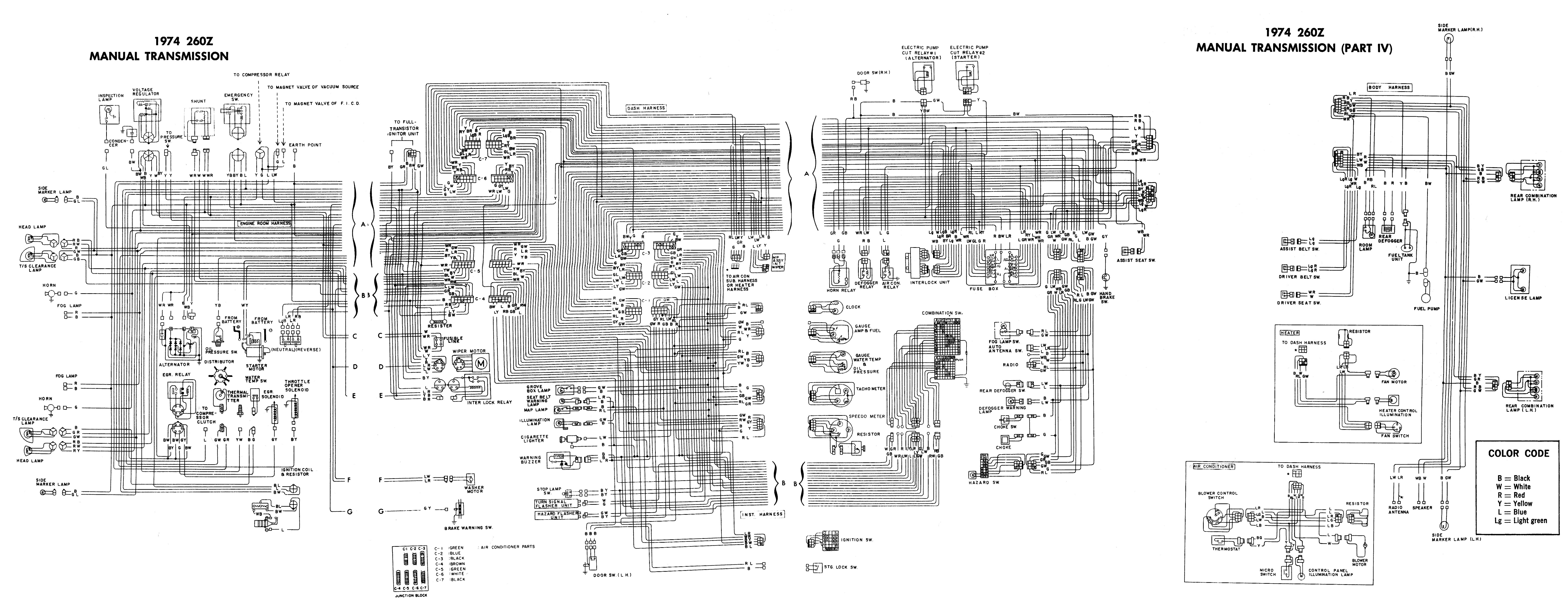 1977 datsun 280z iginition wiring diagram