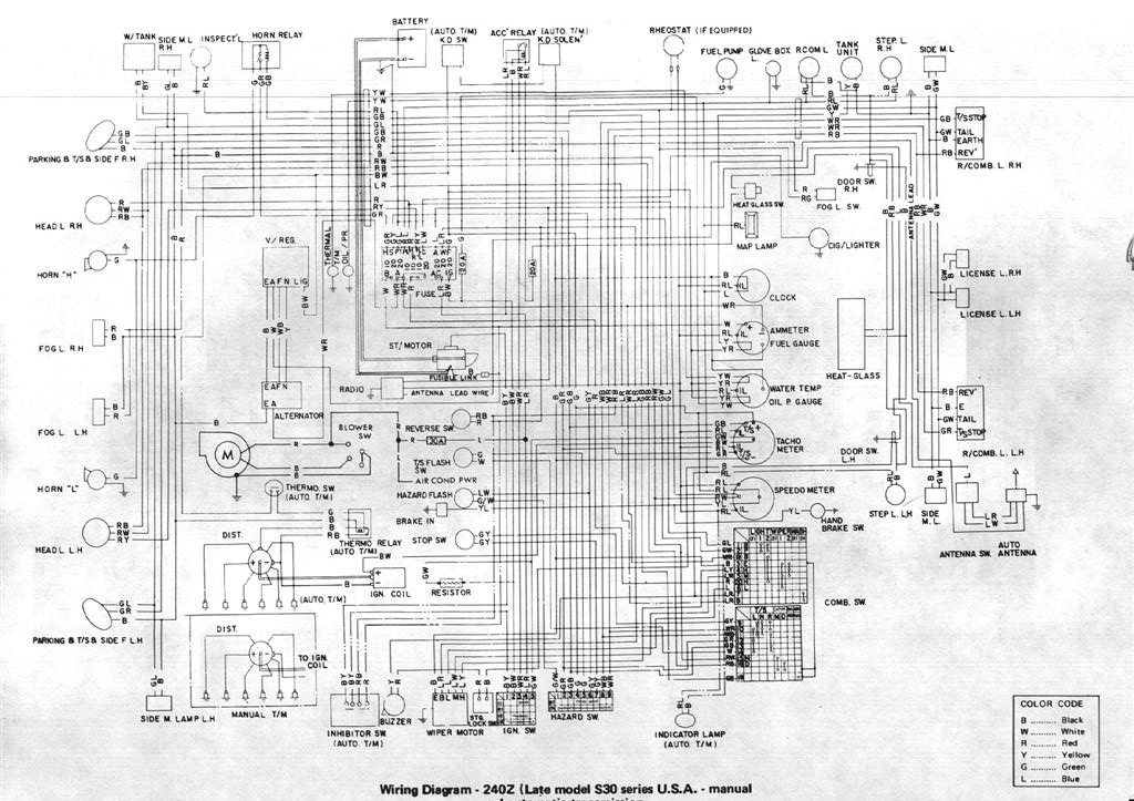 1977 datsun 280z iginition wiring diagram