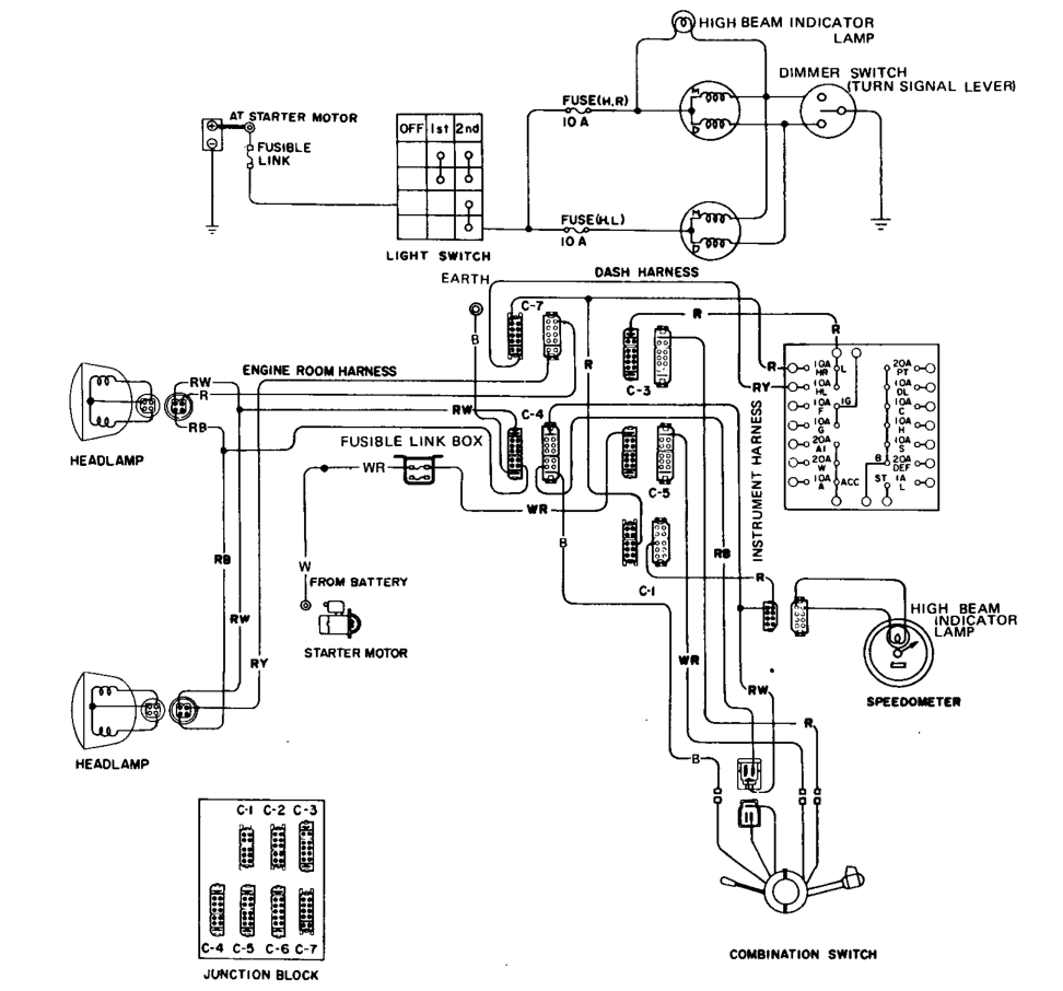 1977 datsun 280z iginition wiring diagram