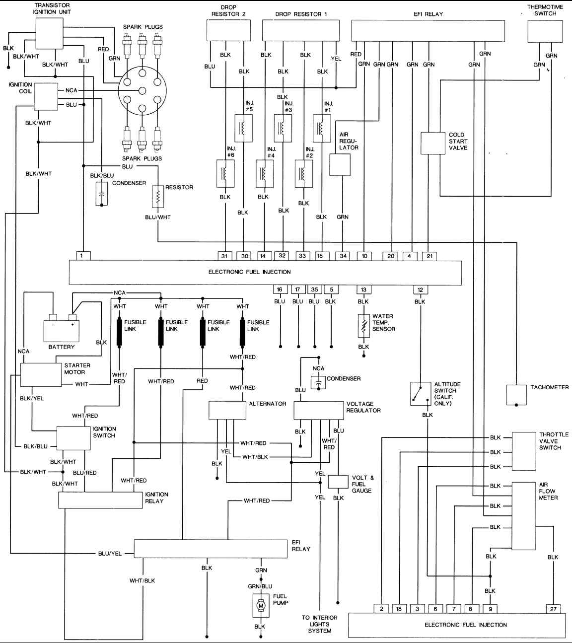 1977 datsun 280z wiring diagram