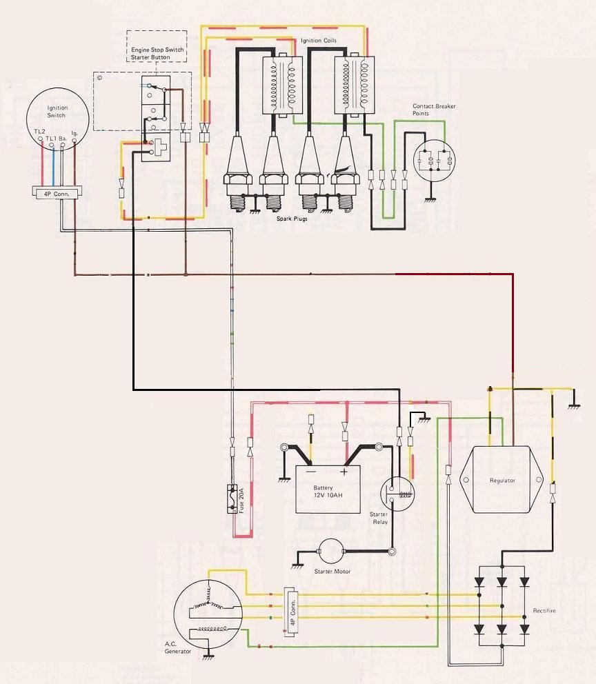 1977 hodaka wiring diagram