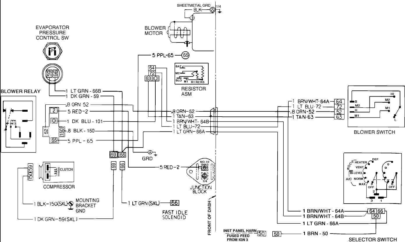 1978 chevy k10 rear wiring diagram