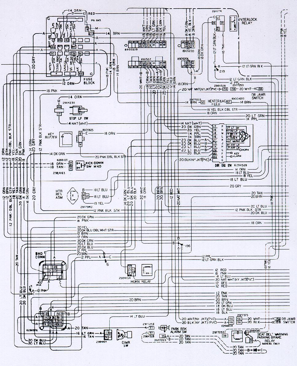 1978 chevy k10 wiring diagram