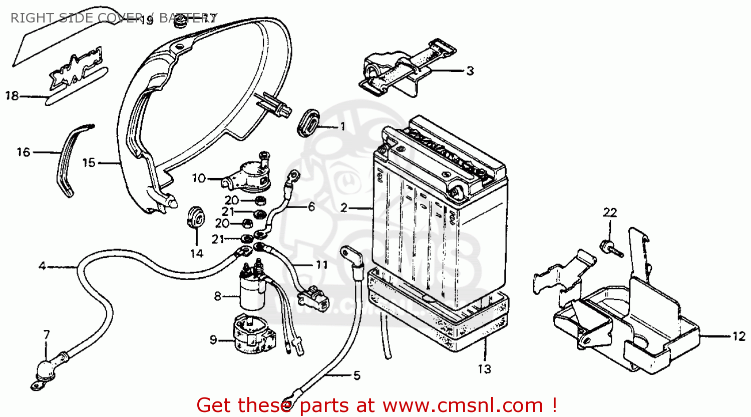 1978 Honda Cb400a Wiring Diagram