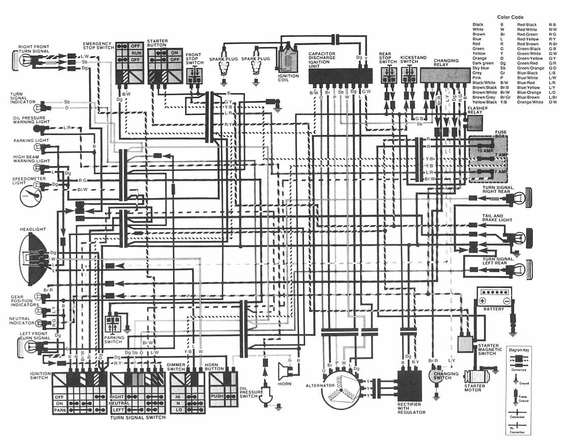 1978 Honda Cb400a Wiring Diagram