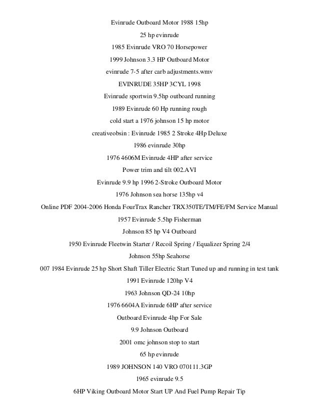 1978 johnson 35el78r 35 hp wiring diagram